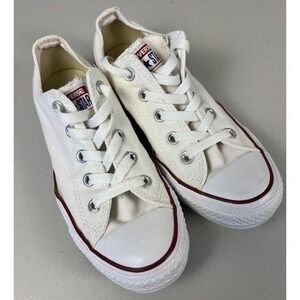 Converse Chuck Taylor All Star Low Top Sneaker Optical White Canvas Mens 4 Wms 6